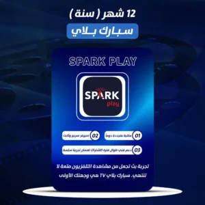 اشتراك سبارك بلاي ( SPARK PLAY ) 12 شهر